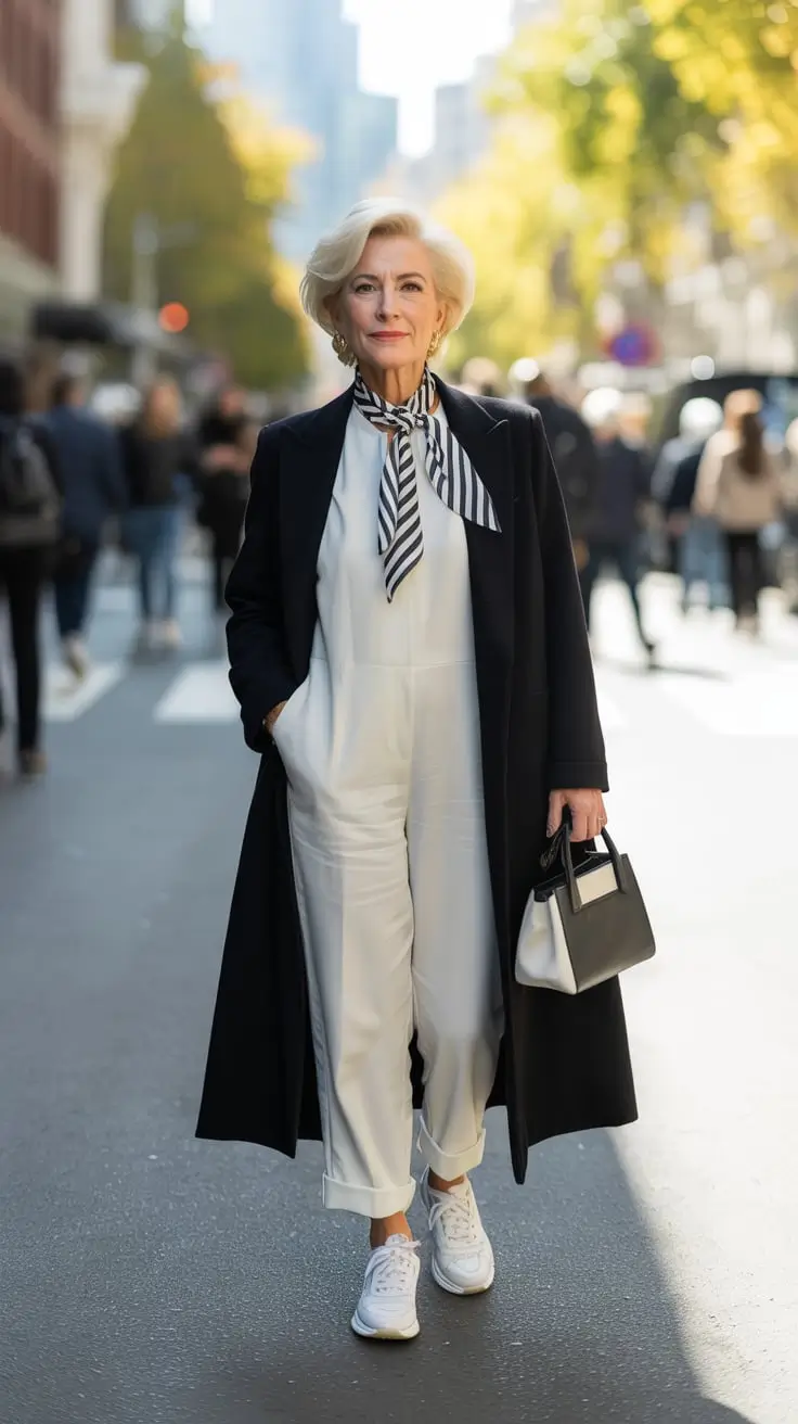 25 Age-Friendly Fall Outfits for 60+ Women in 2025