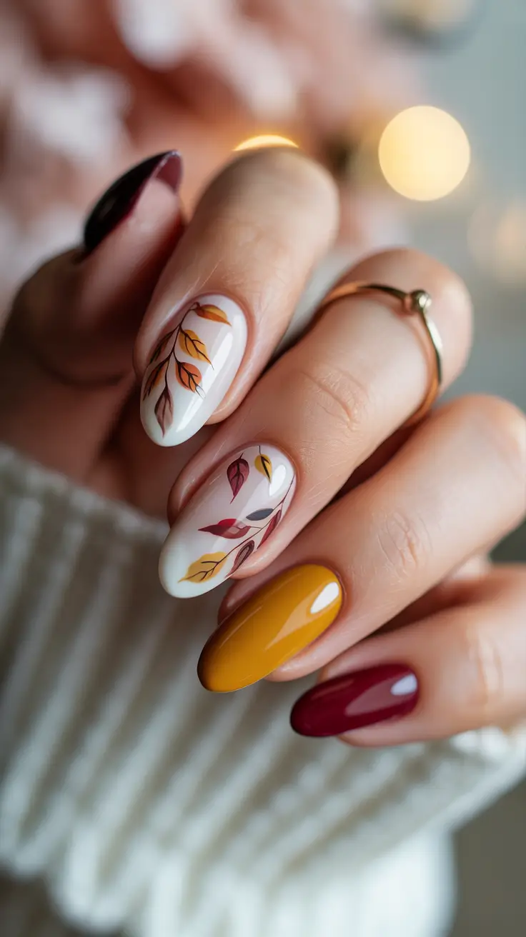 21 Trendy Fall Almond Nails 2025 for a Chic Seasonal Manicure