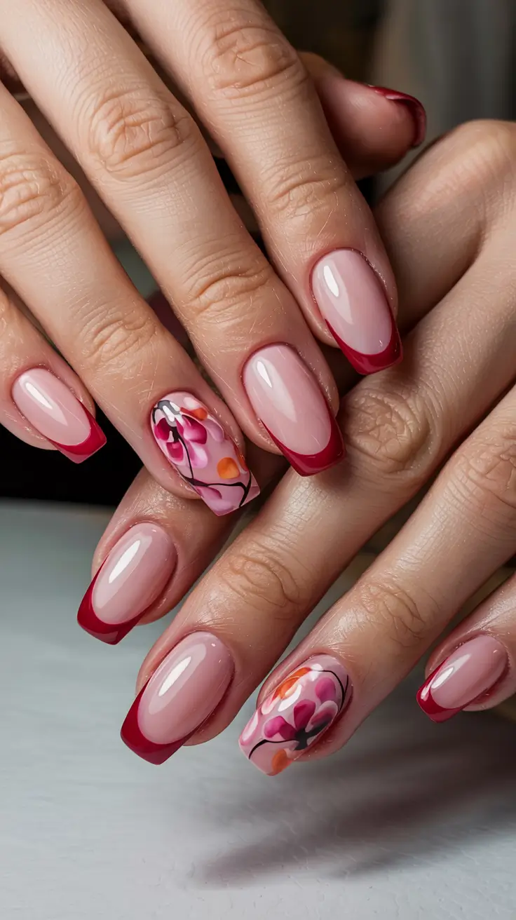23 Fall French Tip Nail Inspiration 2025 for Stylish Seasonal Manicures