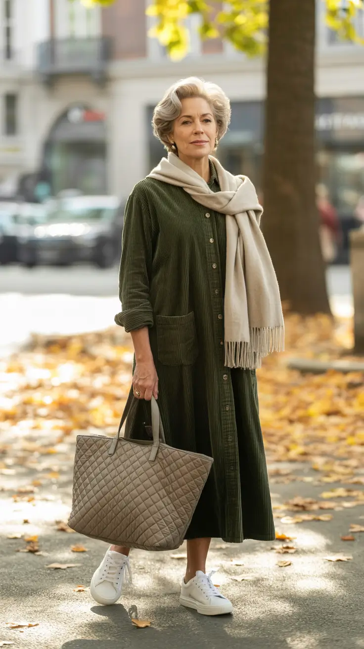 25 Age-Friendly Fall Outfits for 60+ Women in 2025