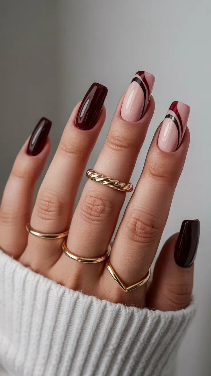 25 Fall Ballerina-Shaped Nail Ideas 2025 for Chic Autumn Manicures