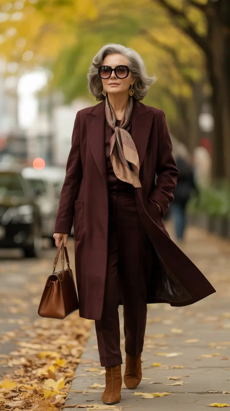 25 Age-Friendly Fall Outfits for 60+ Women in 2025