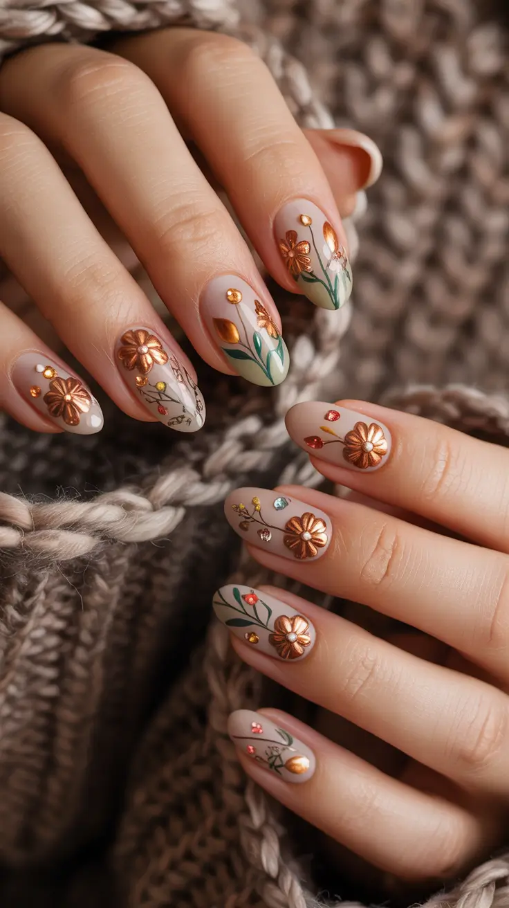25 Trendy Brown Fall Nails 2025 That Redefine Autumn Chic