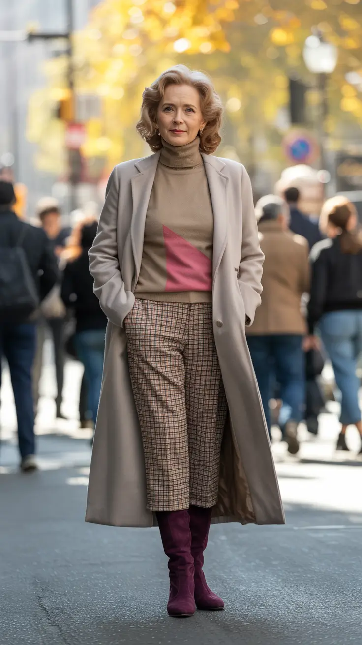 25 Age-Friendly Fall Outfits for 60+ Women in 2025