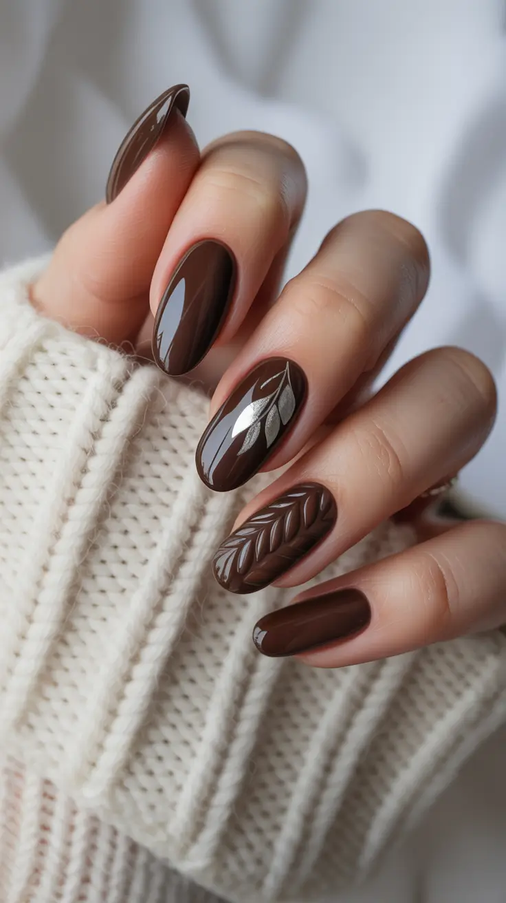 25 Trendy Brown Fall Nails 2025 That Redefine Autumn Chic