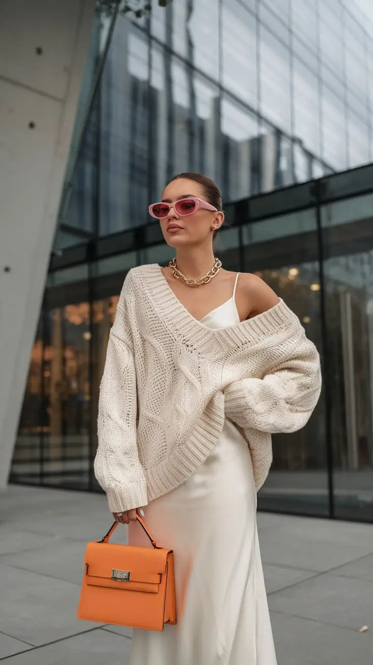 22 Sweater Outfits for Fall 2025 That Are Cozy, Chic, and On-Trend