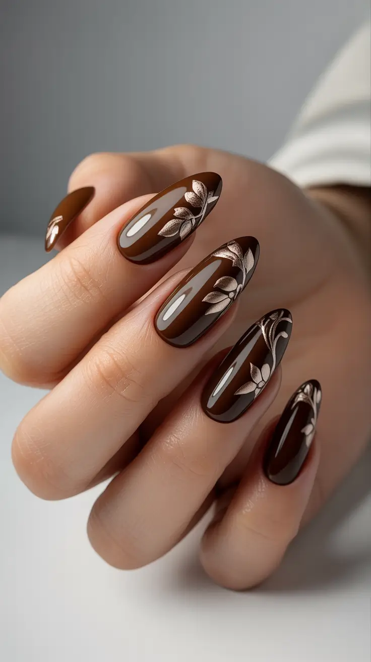 21 Trendy Fall Almond Nails 2025 for a Chic Seasonal Manicure