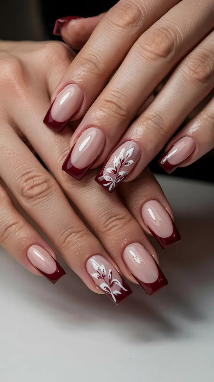 23 Fall French Tip Nail Inspiration 2025 for Stylish Seasonal Manicures