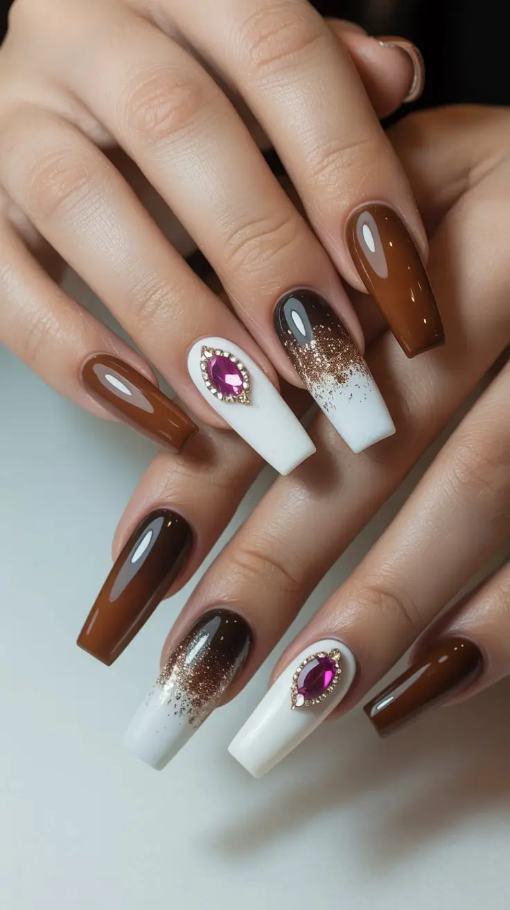 25 Trendy Square Nails for Fall 2025 That Elevate Your Manicure Style
