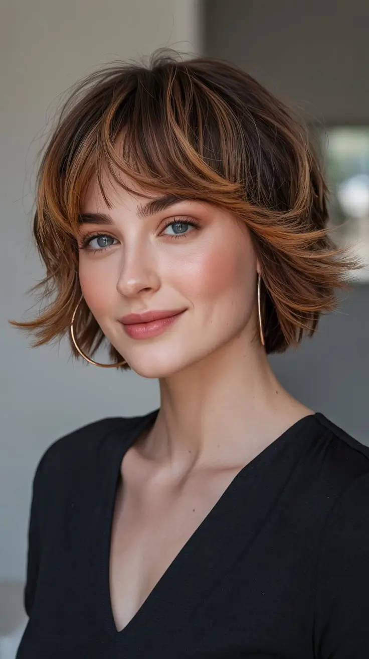 23 Best Fall Haircuts for Round Faces in 2025 That Flatter Every Angle