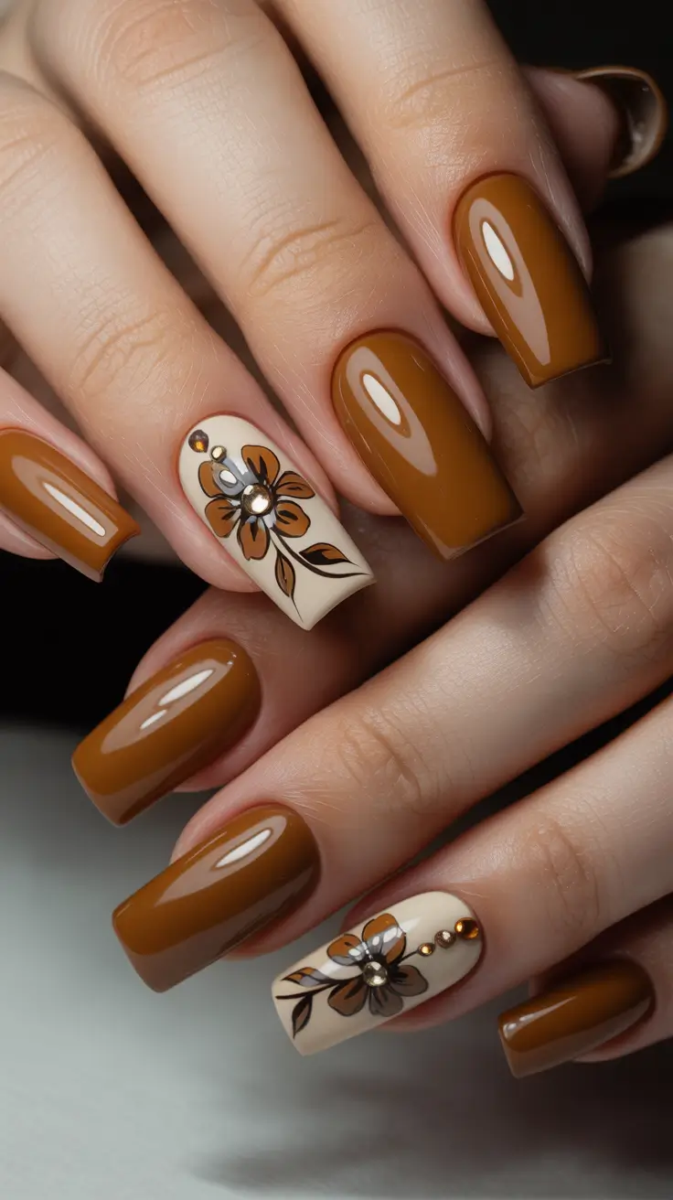 25 Trendy Brown Fall Nails 2025 That Redefine Autumn Chic