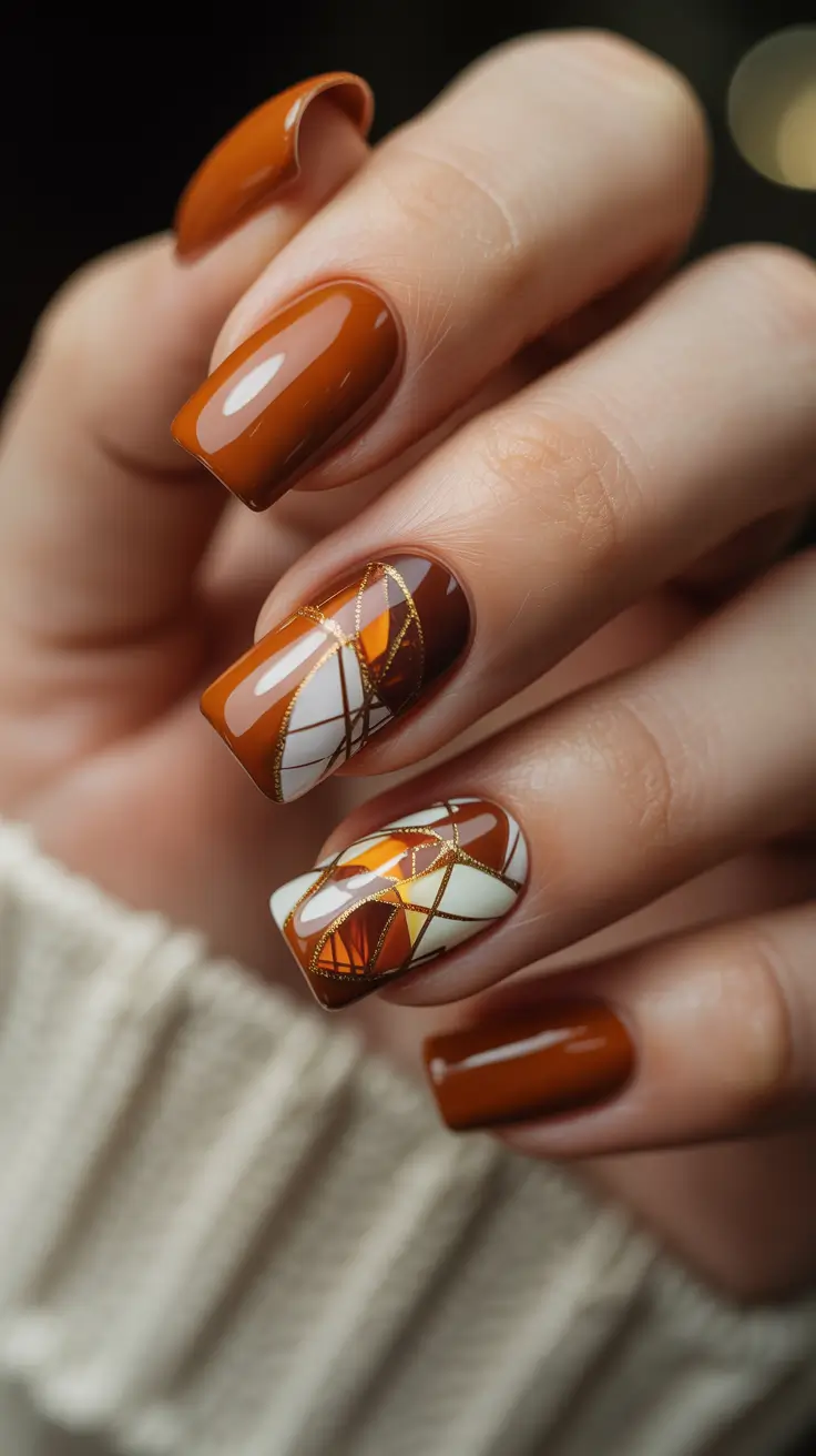 25 Trendy Square Nails for Fall 2025 That Elevate Your Manicure Style