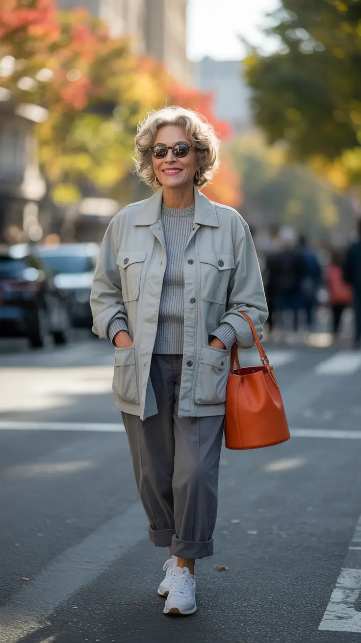 25 Age-Friendly Fall Outfits for 60+ Women in 2025