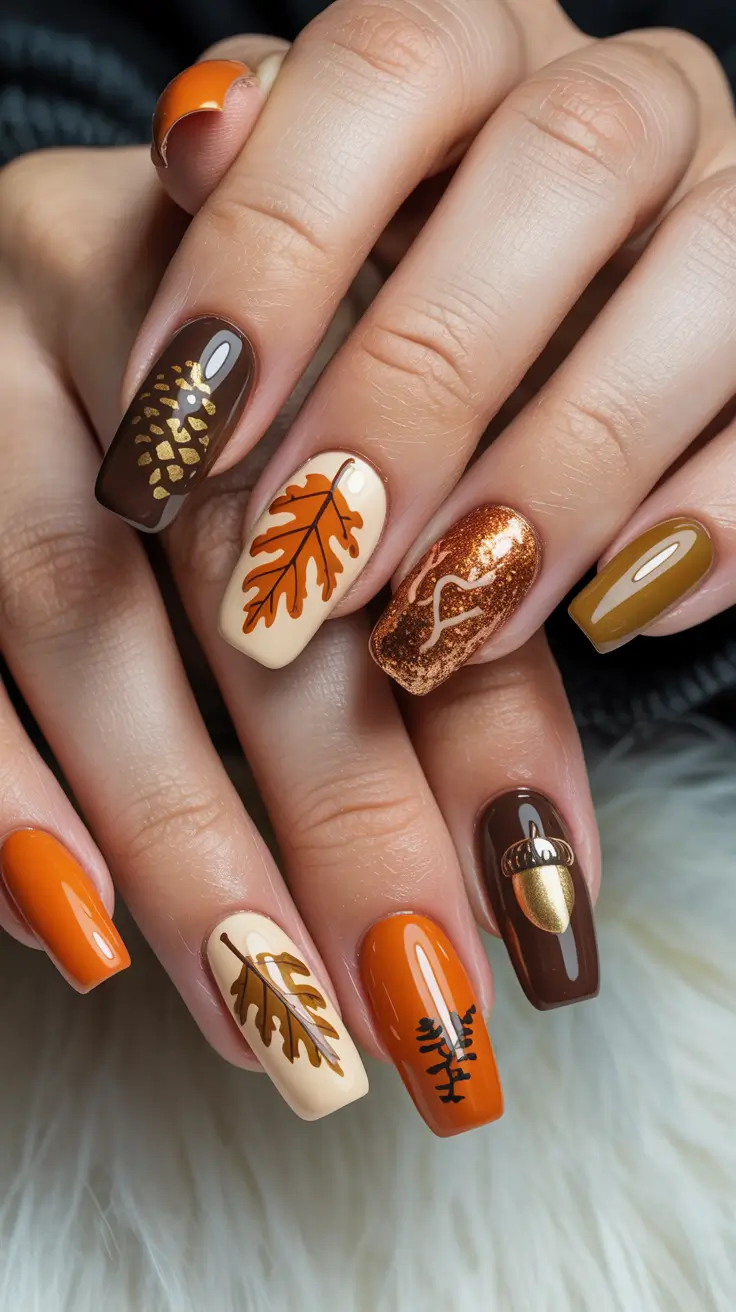24 Fun and Cute Fall Nails 2025 to Inspire Your Seasonal Manicure
