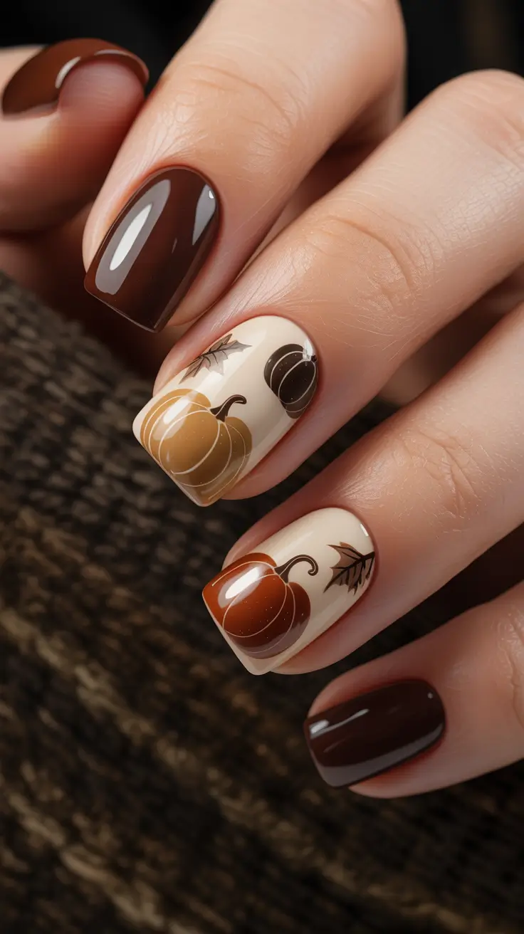 25 Trendy Square Nails for Fall 2025 That Elevate Your Manicure Style