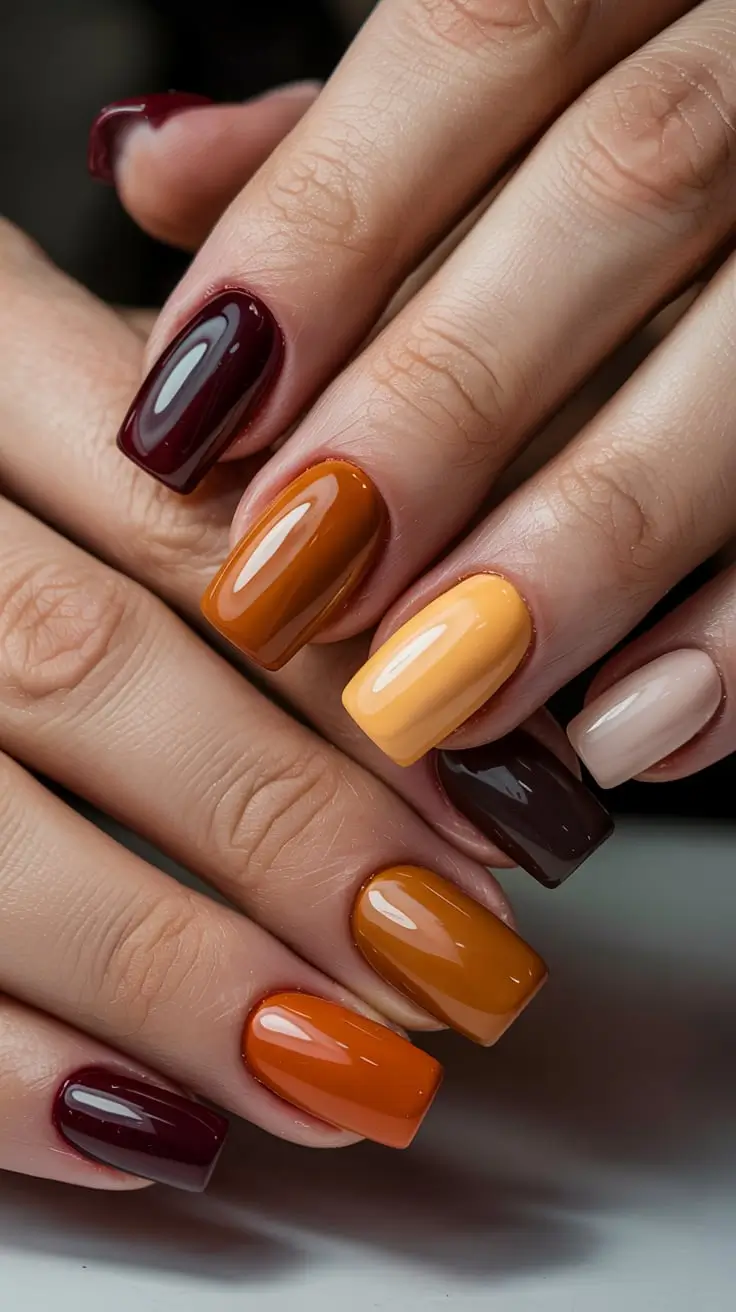 25 Fall Ballerina-Shaped Nail Ideas 2025 for Chic Autumn Manicures