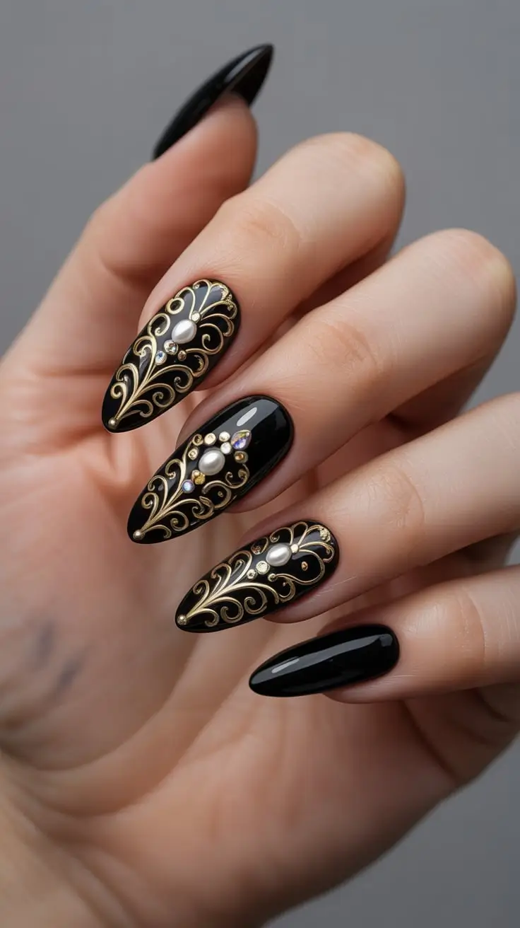 21 Trendy Fall Almond Nails 2025 for a Chic Seasonal Manicure