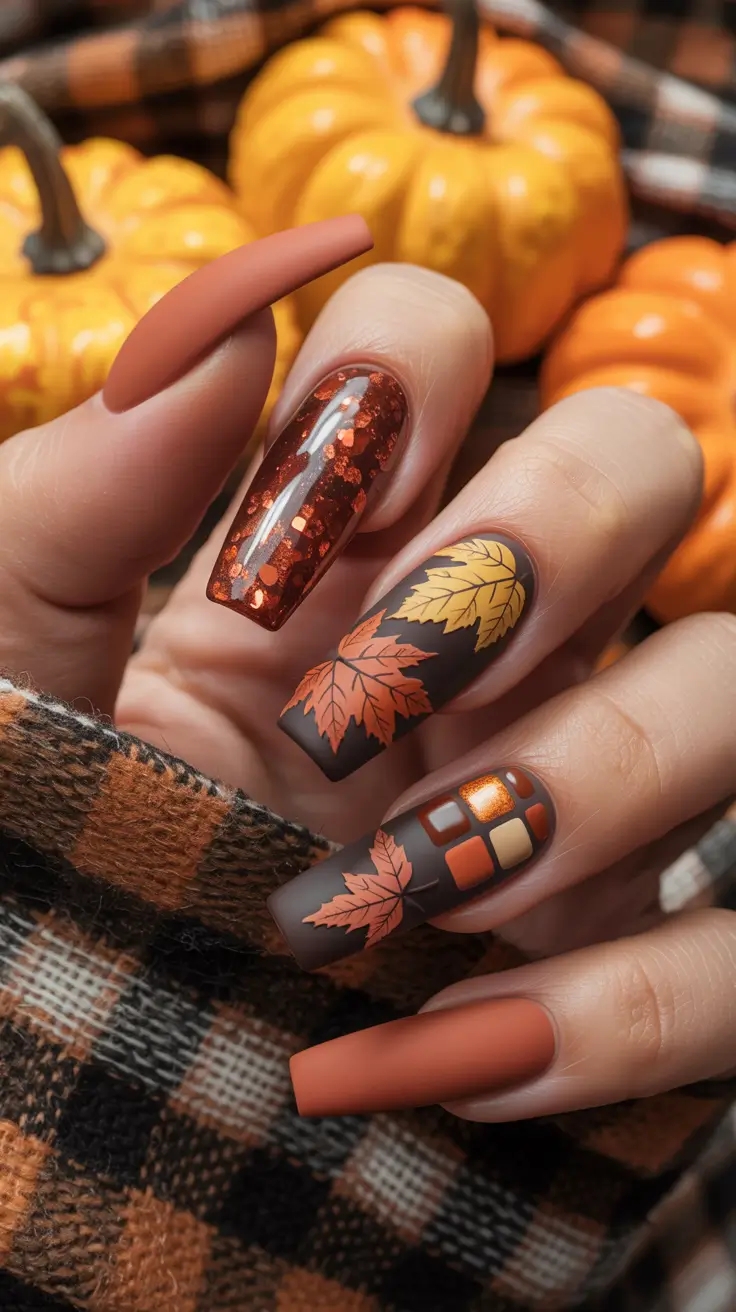 25 Trendy Fall Manicure: Designs and Colors 2025