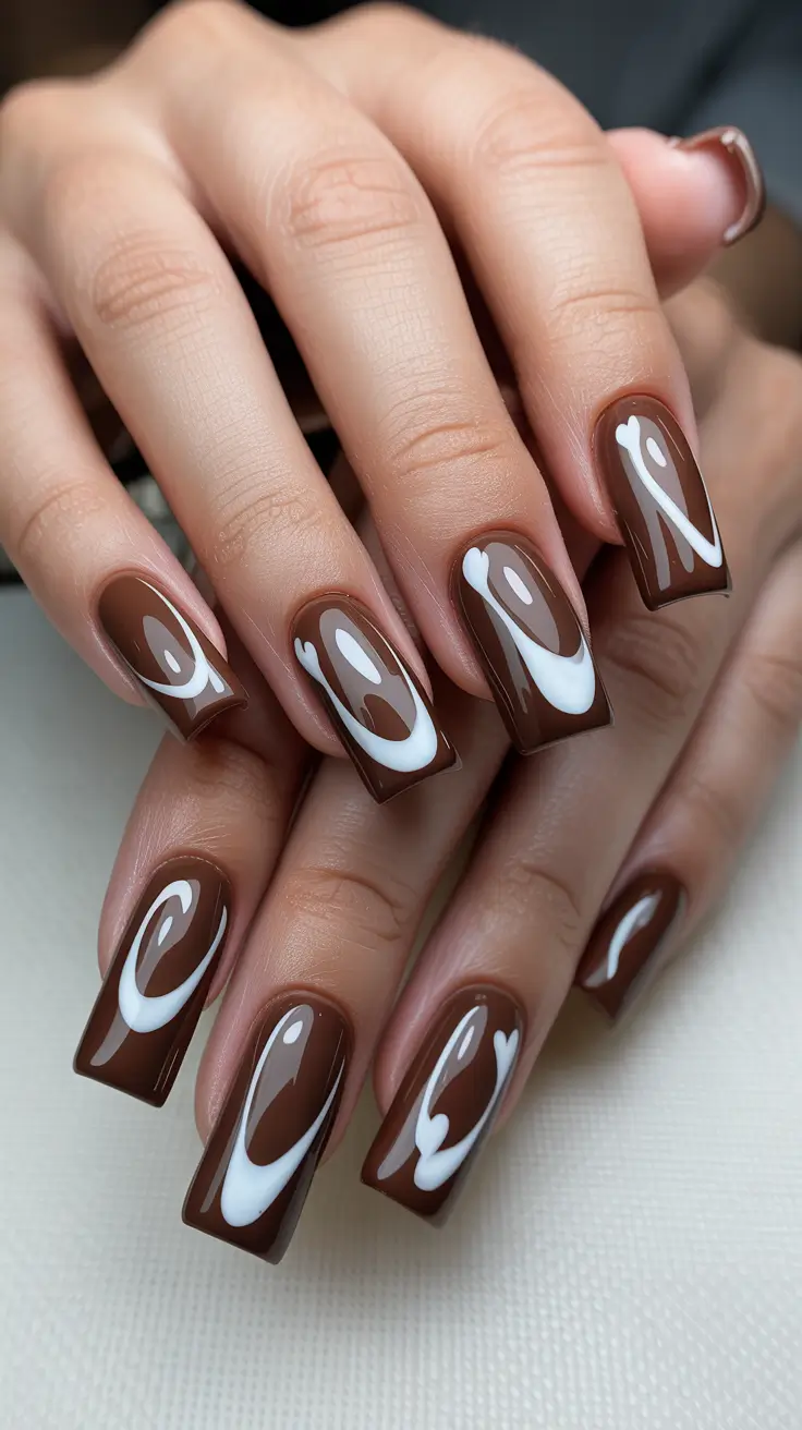 25 Trendy Square Nails for Fall 2025 That Elevate Your Manicure Style