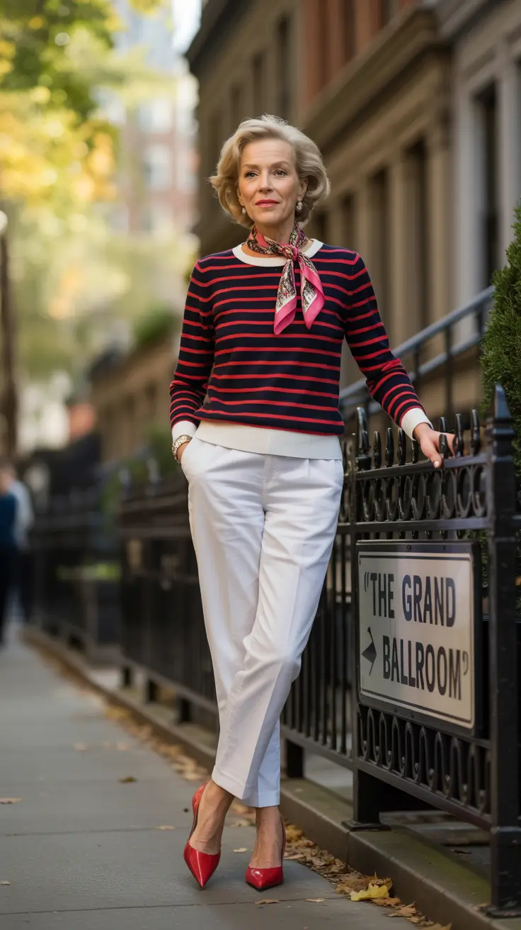 25 Age-Friendly Fall Outfits for 60+ Women in 2025