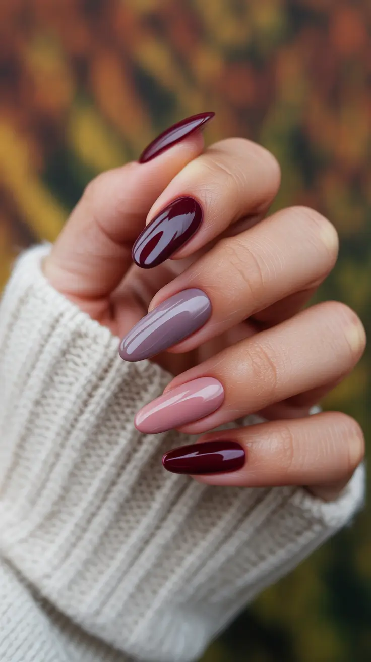 21 Trendy Fall Almond Nails 2025 for a Chic Seasonal Manicure