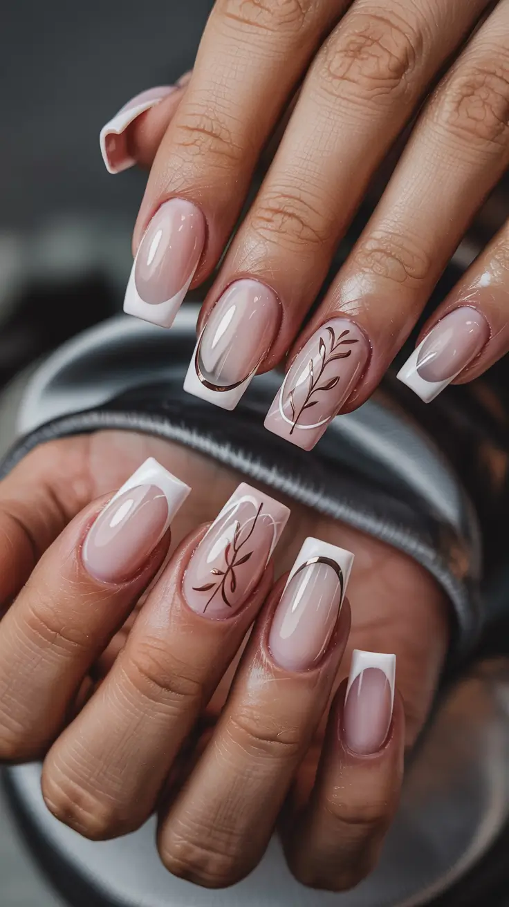 23 Fall French Tip Nail Inspiration 2025 for Stylish Seasonal Manicures