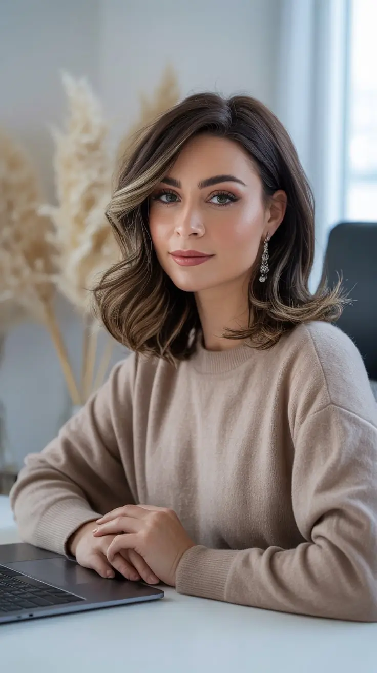 24 Top Fall 2025 Hairstyles for Round Face That Flatter Every Look
