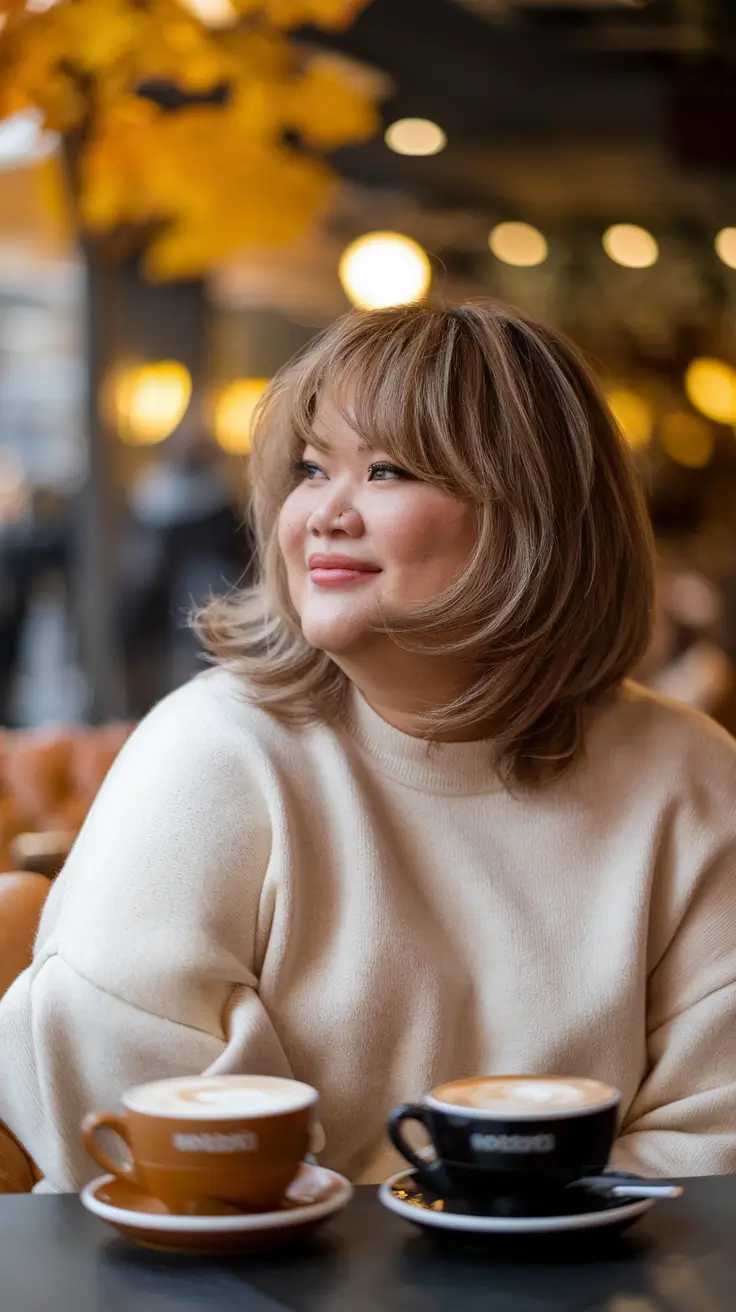 20 Flattering Haircuts for Chubby Face Shapes to Try This Fall 2025