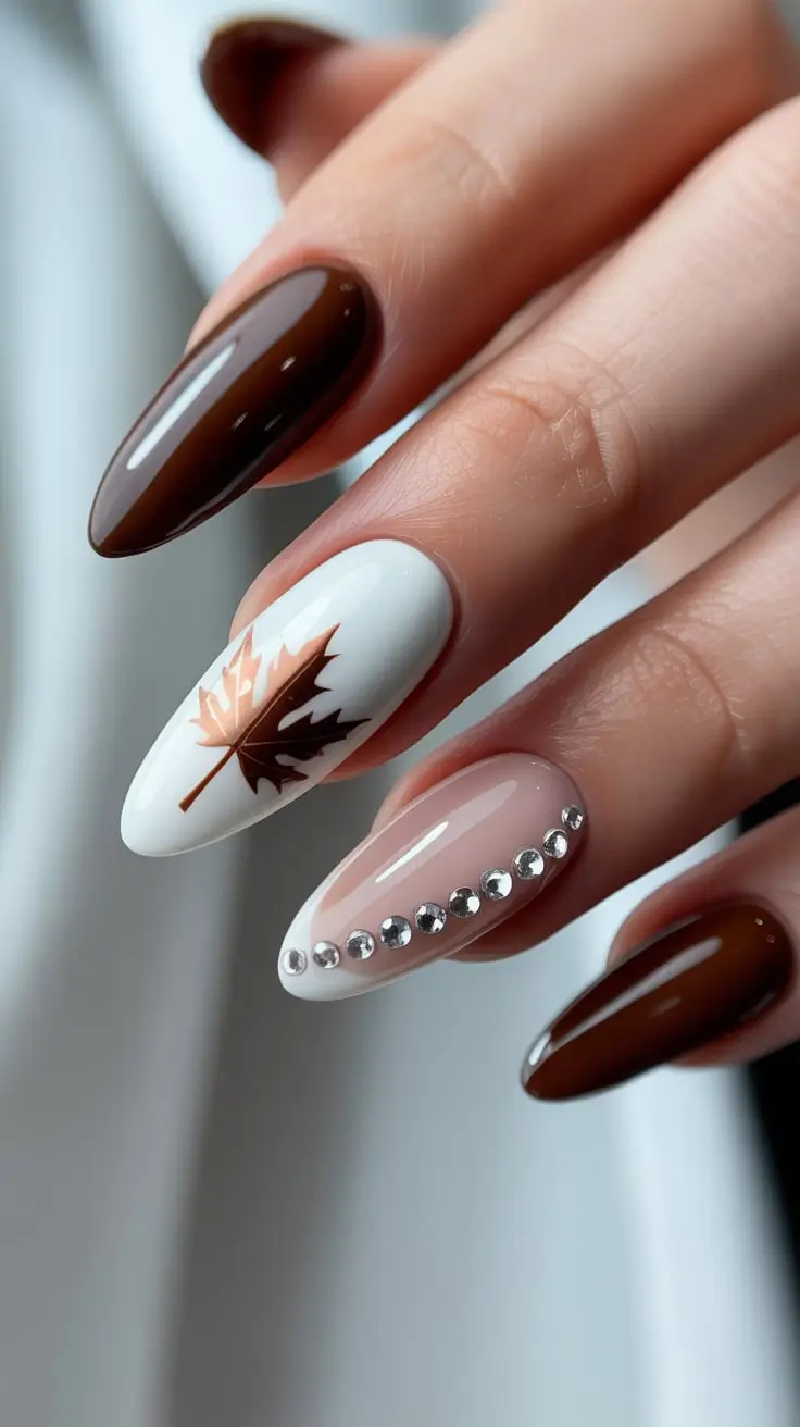 21 Trendy Fall Almond Nails 2025 for a Chic Seasonal Manicure