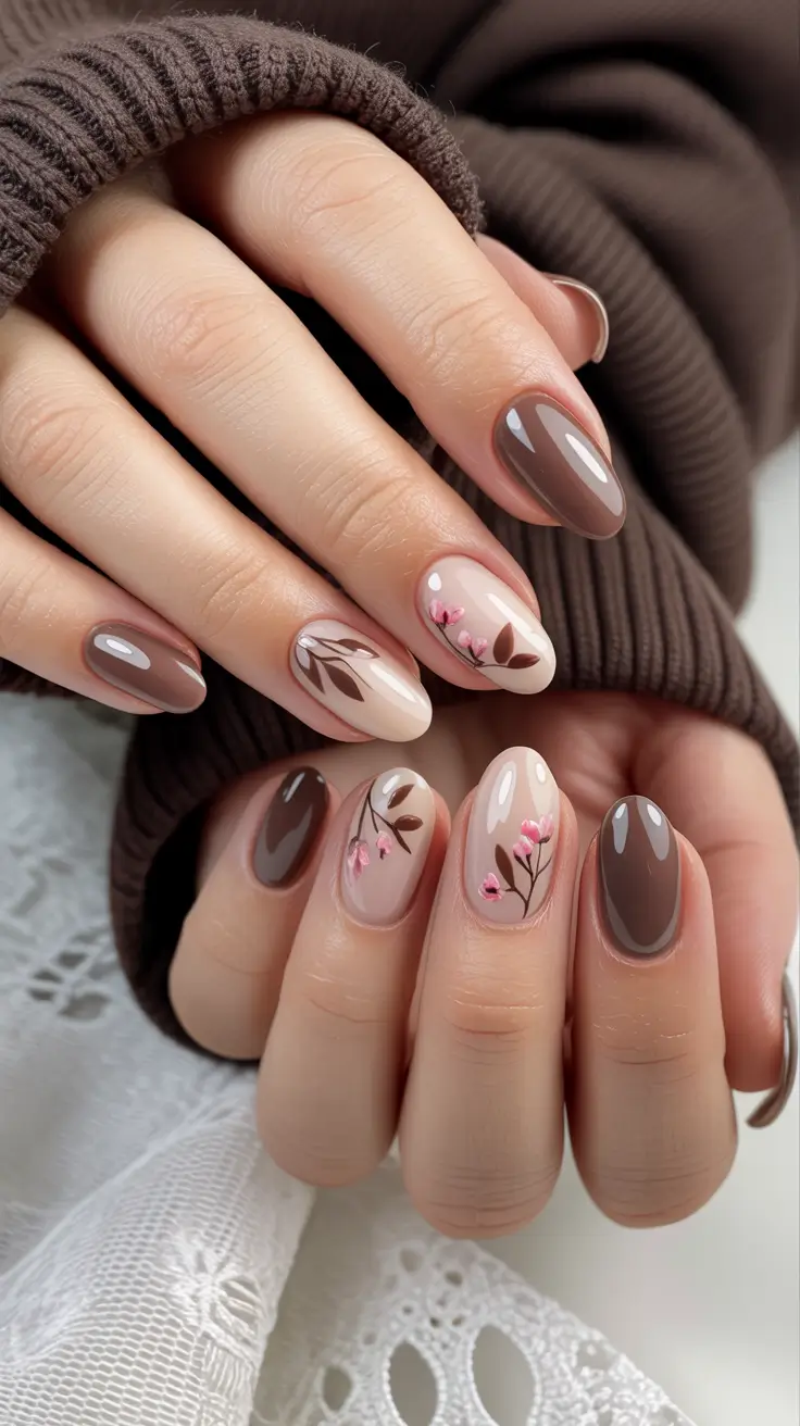 25 Trendy Brown Fall Nails 2025 That Redefine Autumn Chic