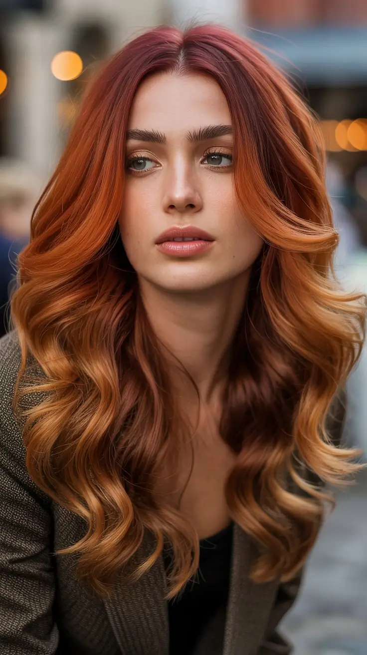 25 Warm Hair Colors to Try This Fall 2025: Shades That Glow Like Autumn Leave