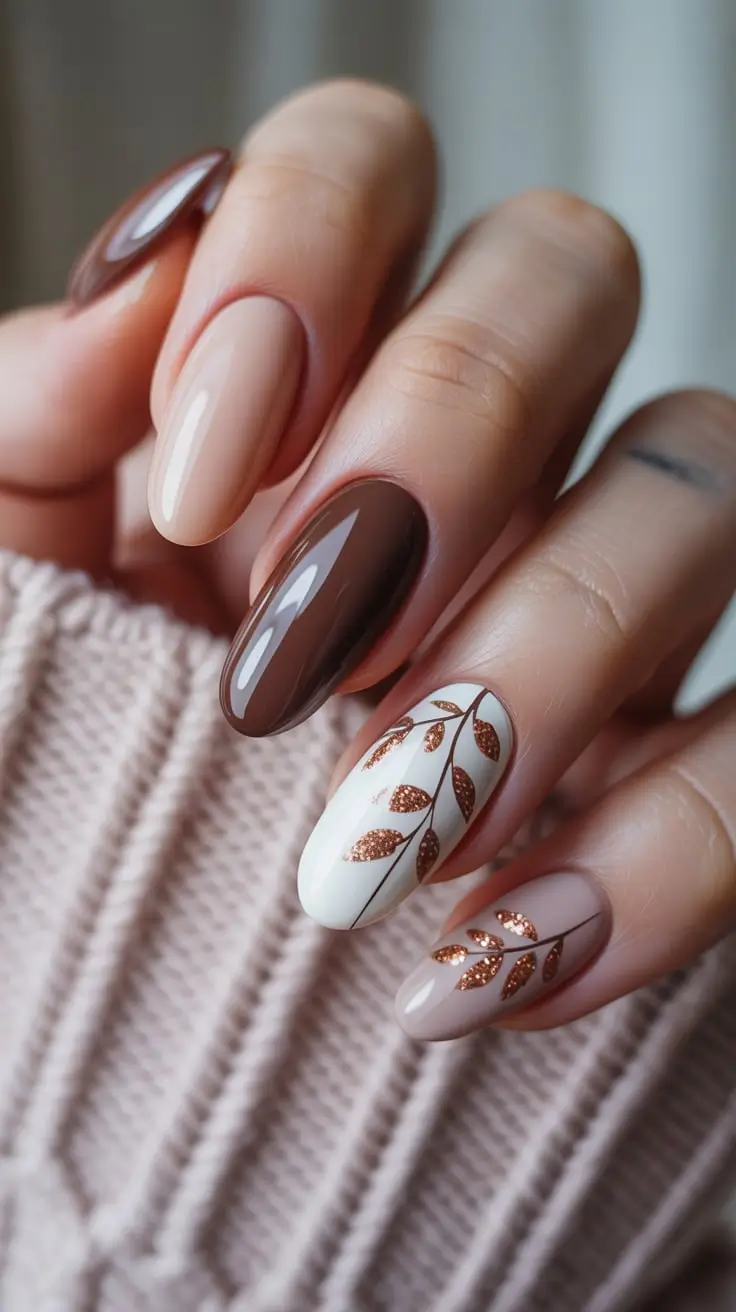 21 Trendy Fall Almond Nails 2025 for a Chic Seasonal Manicure