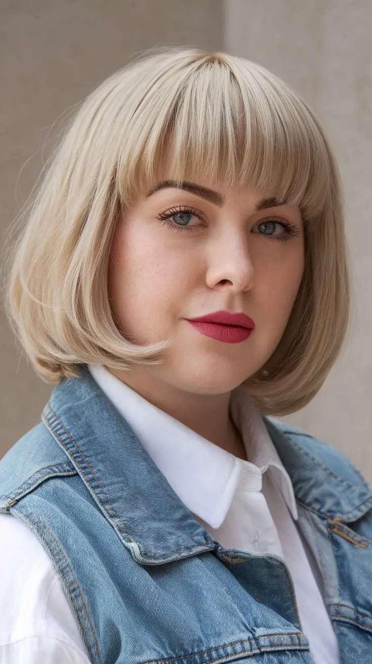 23 Best Fall Haircuts for Round Faces in 2025 That Flatter Every Angle