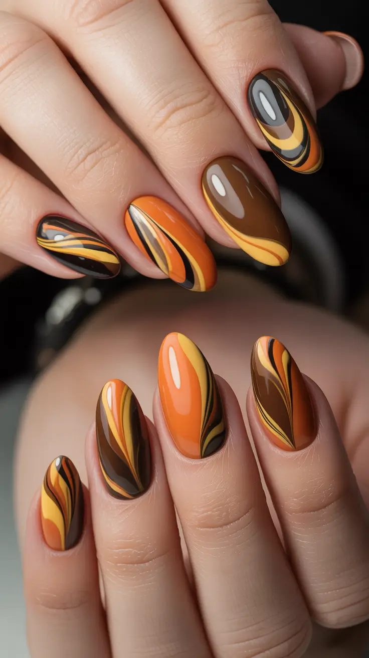 25 Trendy Brown Fall Nails 2025 That Redefine Autumn Chic