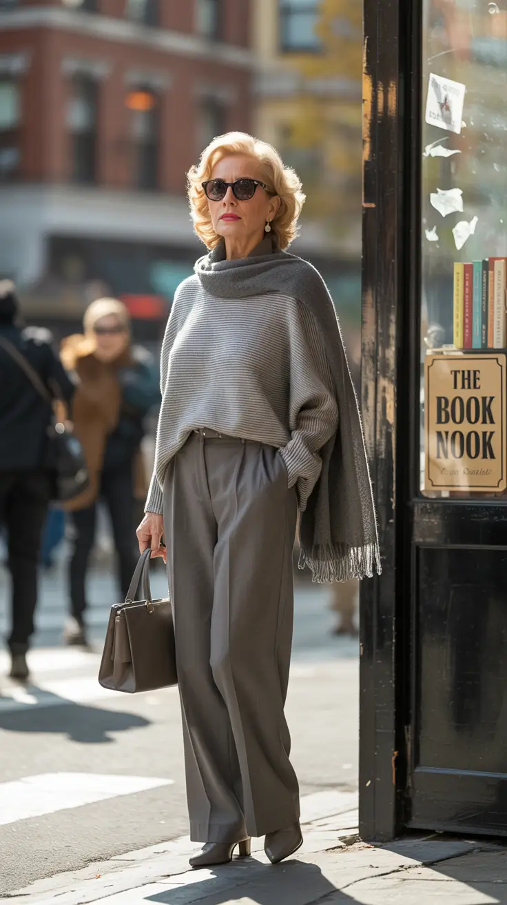 25 Age-Friendly Fall Outfits for 60+ Women in 2025