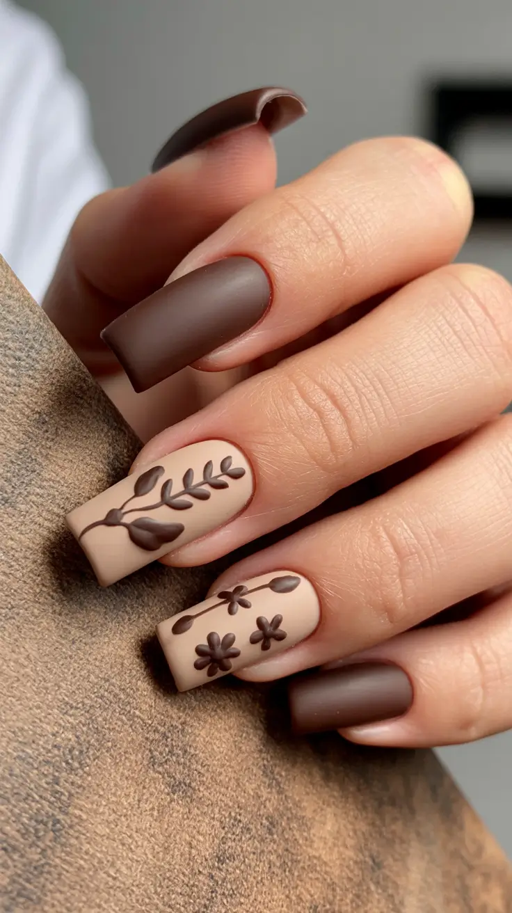 25 Trendy Brown Fall Nails 2025 That Redefine Autumn Chic