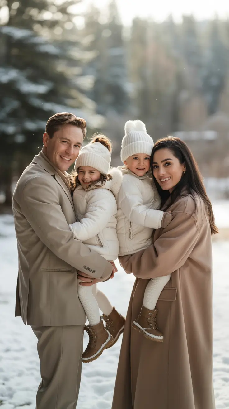 24 Family Photo Outfits Winter 2025–2026 for Cozy and Stylish Memories