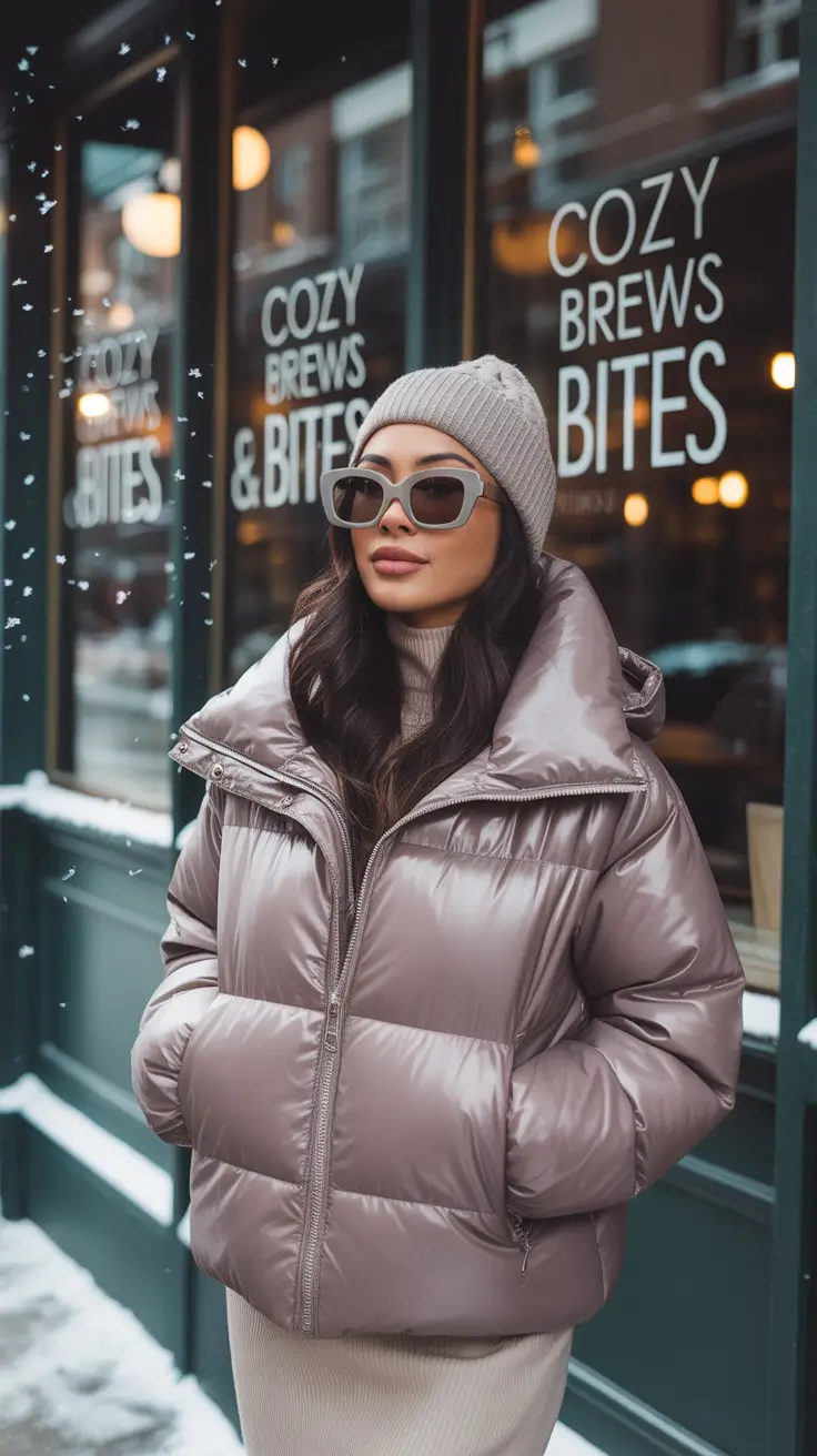 25 Puffer Jacket Outfit Ideas Winter 2025 – 2026: From Street Style to Cozy Chic