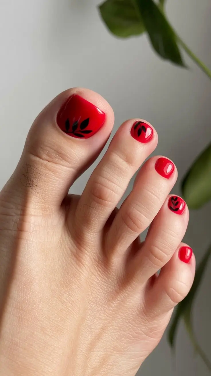 24 Fall Toe Nail Ideas for October 2025