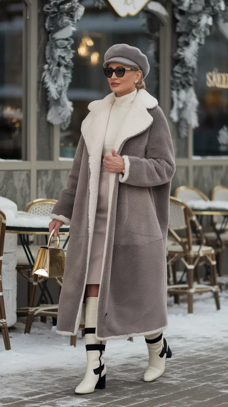 22 Outfits for Women Over 50 – Winter 2025/2026 to Stay Stylish and Warm