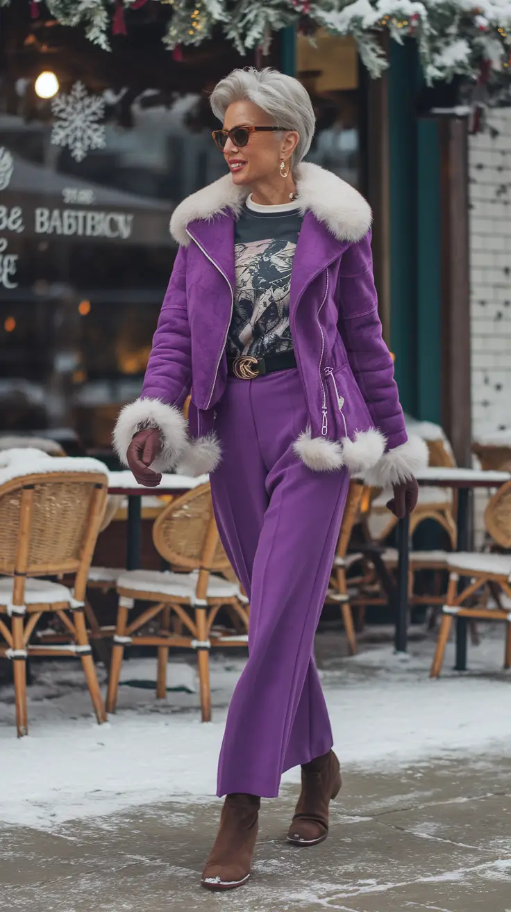 22 Outfits for Women Over 50 – Winter 2025/2026 to Stay Stylish and Warm