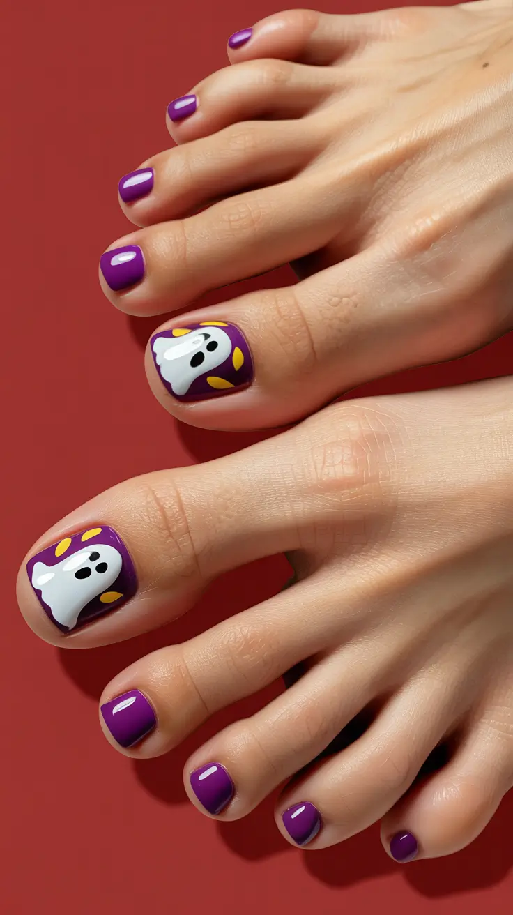 24 Fall Toe Nail Ideas for October 2025