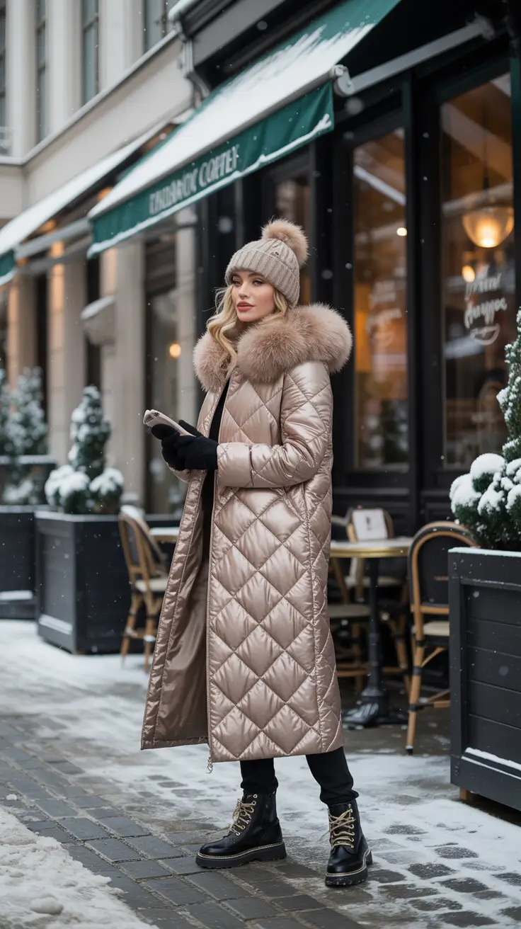 24 Winter Puffer Jacket Outfits 2025–2026 for Stylish and Cozy Looks