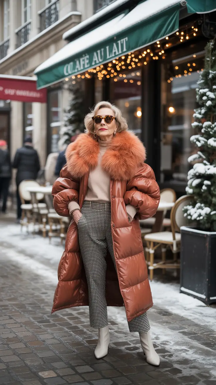 23 Outfits for Women Over 60 Winter 2025 – 2026 That Redefine Cold-Weather Style