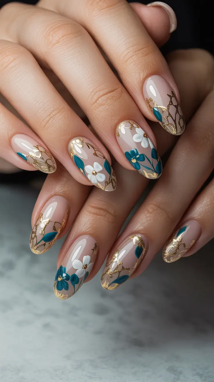 23 Round Fall Nails 2025 Designs to Try This Season