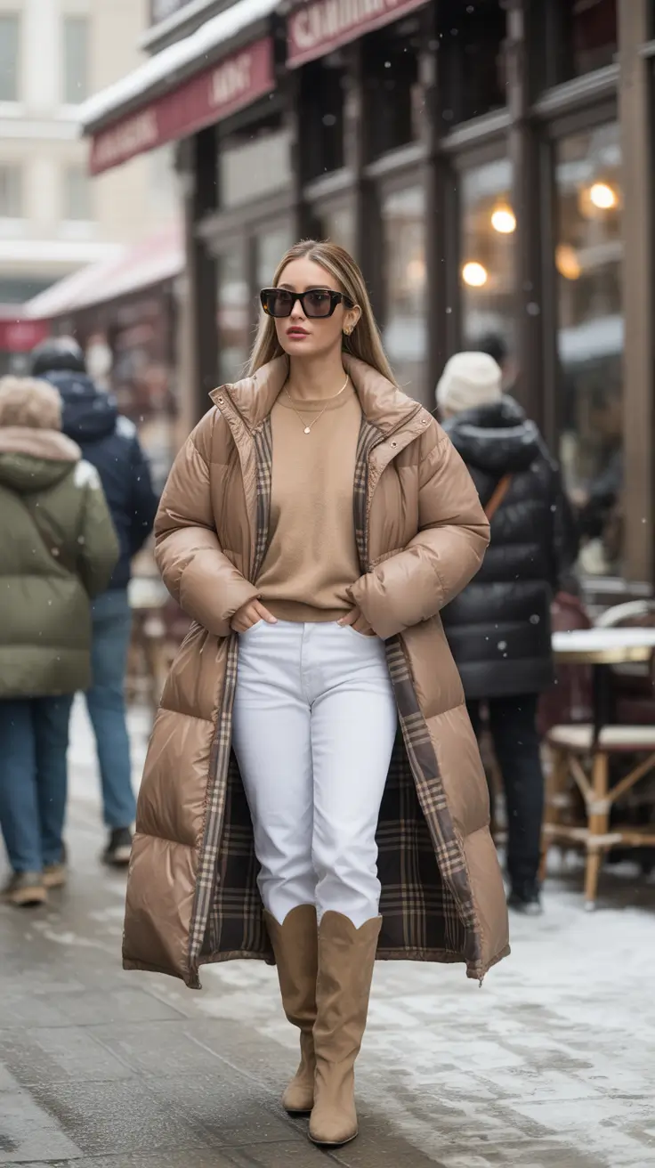 24 Winter Puffer Jacket Outfits 2025–2026 for Stylish and Cozy Looks