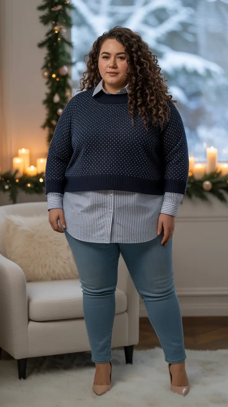 24 Plus Size Winter Outfits 2025 – 2026 to Stay Chic and Cozy