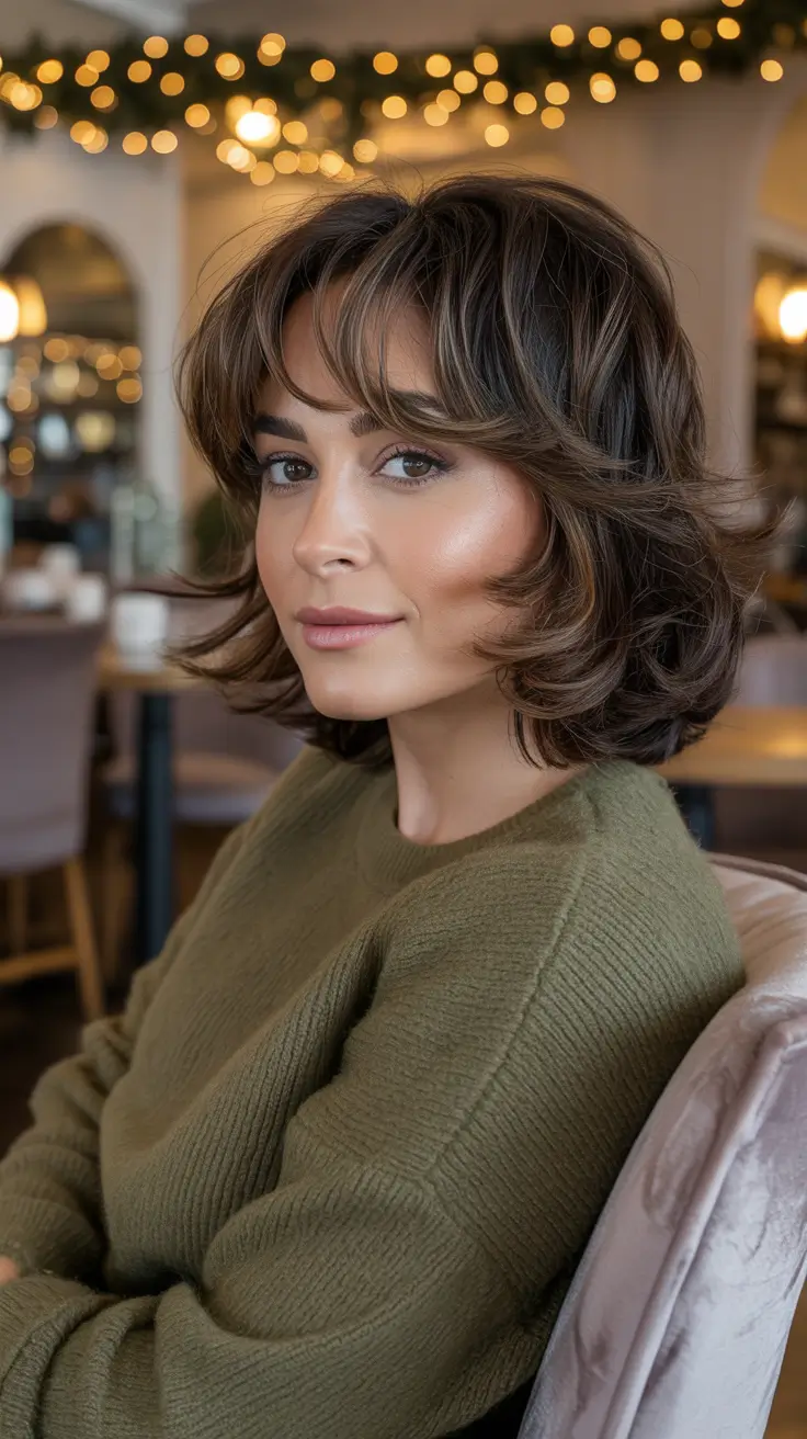 22 Winter Haircuts for Round Faces Ideas 2025/2026 to Refresh Your Look
