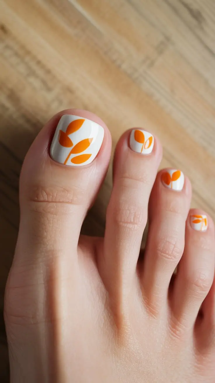 24 Fall Toe Nail Ideas for October 2025