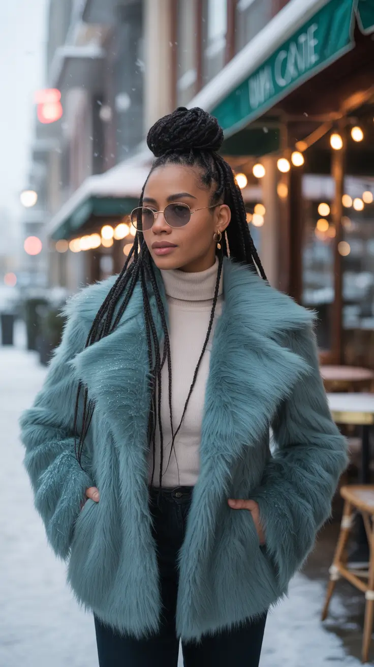 24 Black Girl Winter Outfits 2025–2026: Stylish Cold-Weather Looks to Try